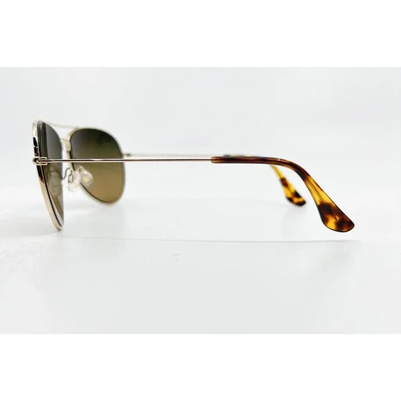 Maui Jim Japan Mavericks MJ-264-16 Gold Metal Sunglasses 61-14-137 9979